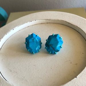 Kendra Scott turquoise studs